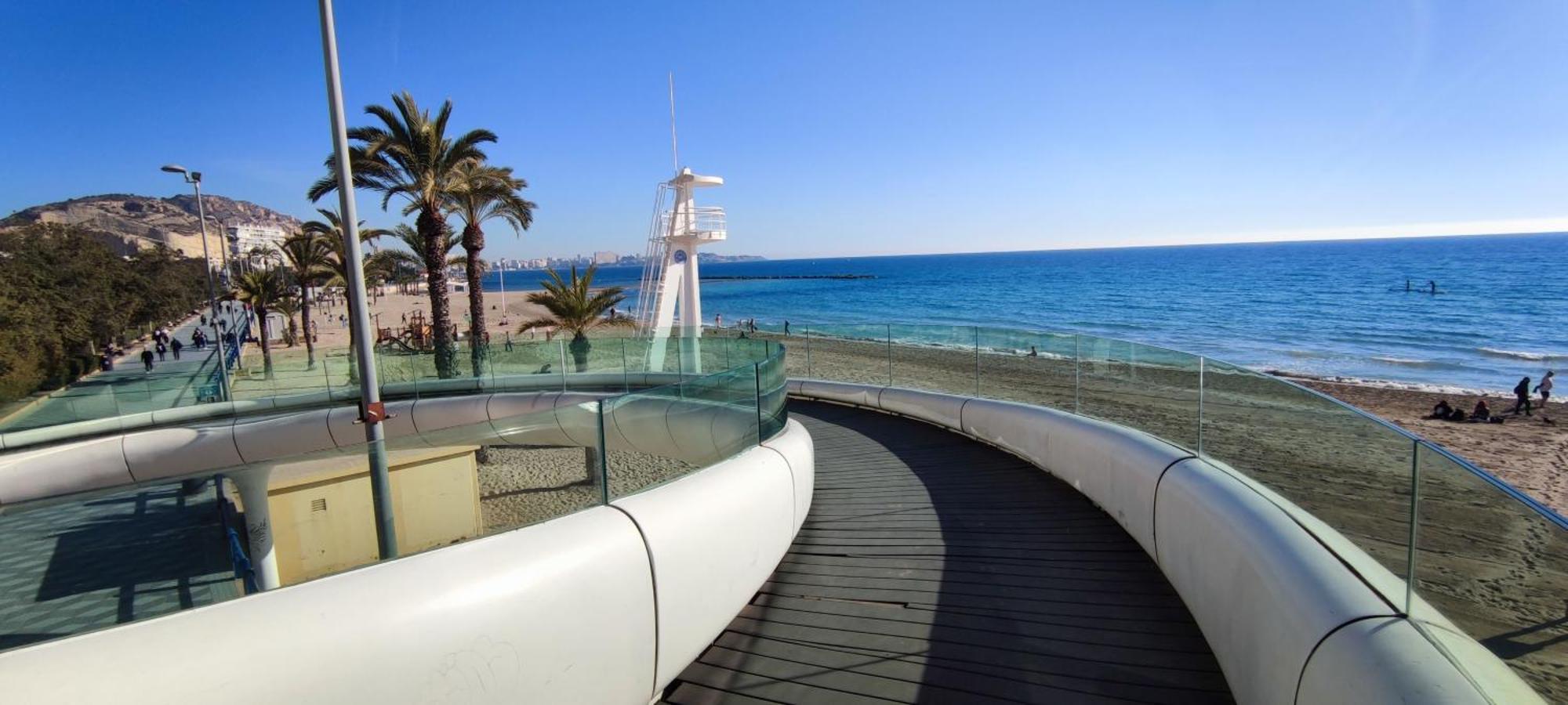 Alicante Beach And Center Exteriör bild